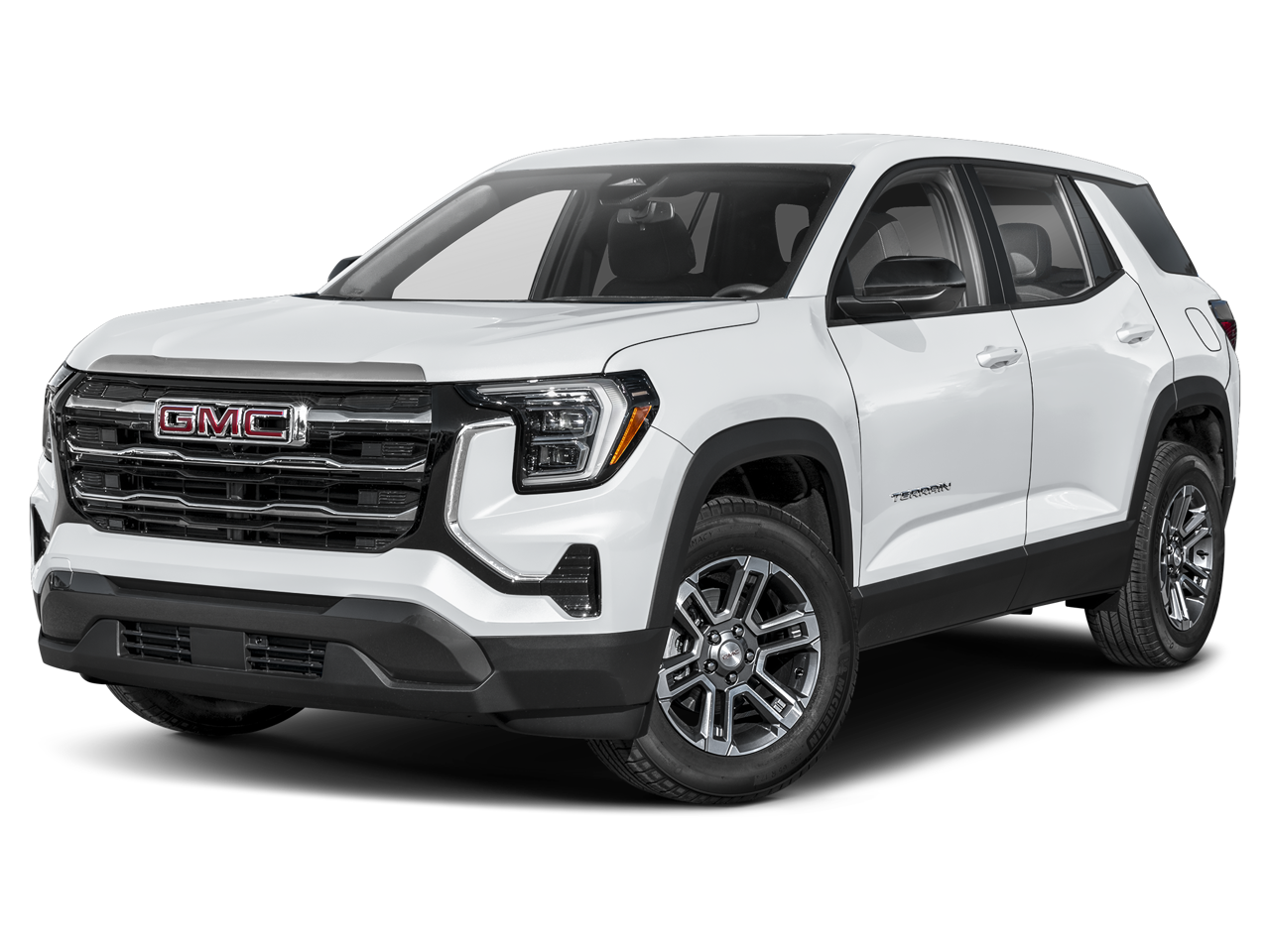 2027 GMC Terrain FWD 4dr Elevation in Summit White — front three-quarter view