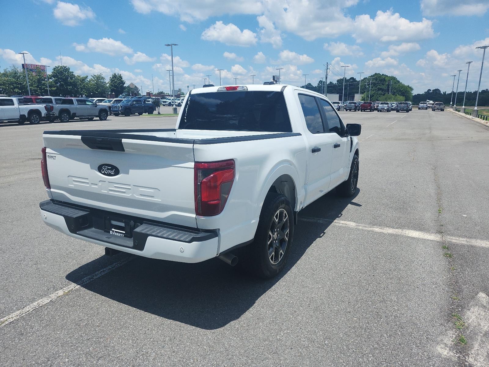 2024 Ford F-150 — rear three-quarter view