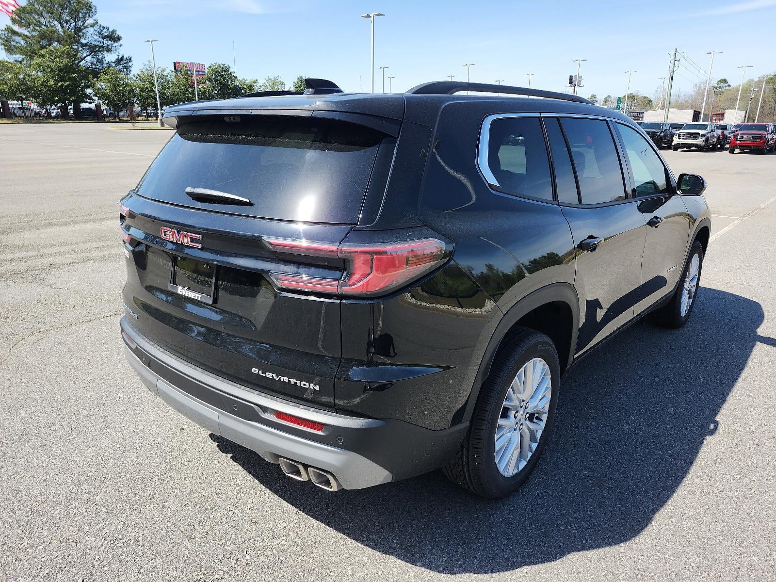 2026 GMC Acadia — rear three-quarter view