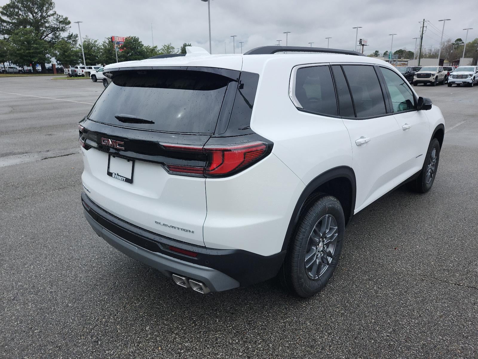 2026 GMC Acadia — rear three-quarter view