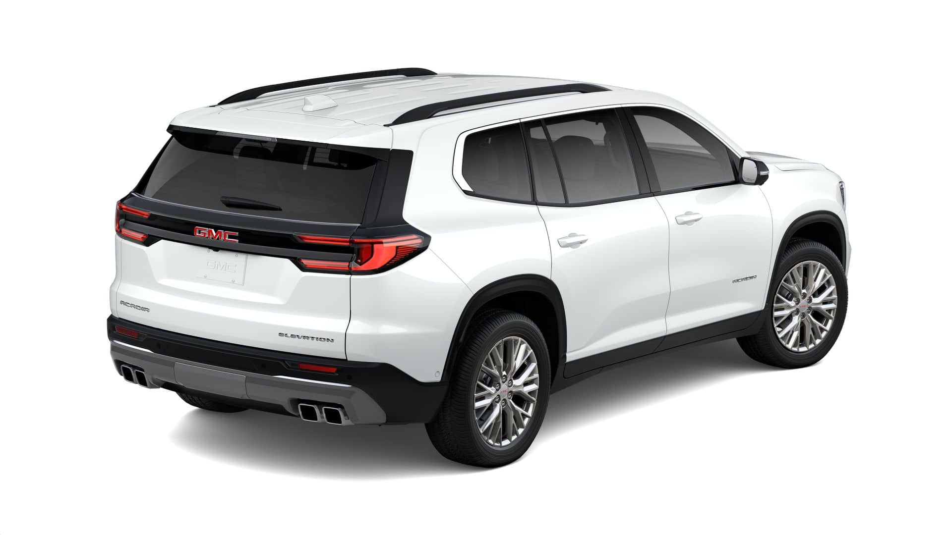 2026 GMC Acadia — rear three-quarter view