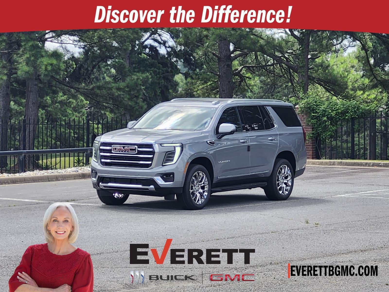 2026 GMC Yukon 2WD 4dr Elevation in Sterling Metallic — front three-quarter view