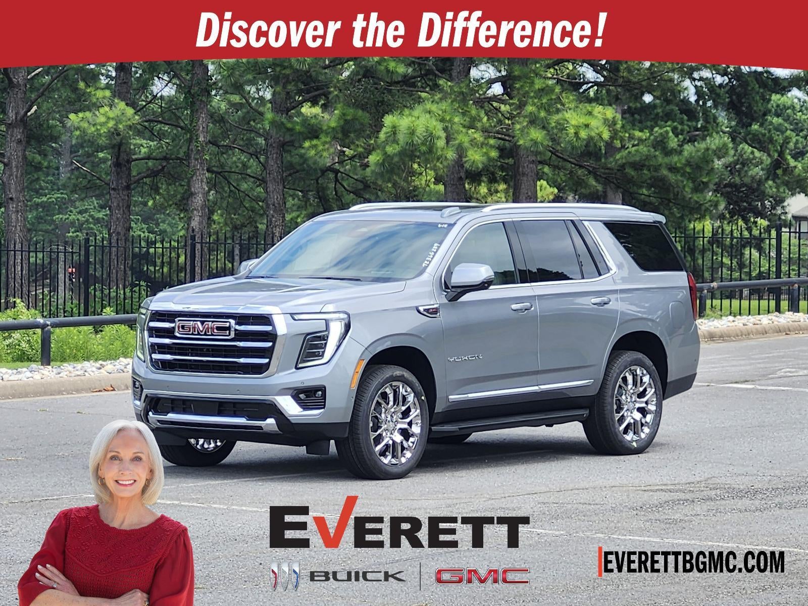 2026 GMC Yukon 2WD 4dr Elevation in Sterling Metallic — front three-quarter view