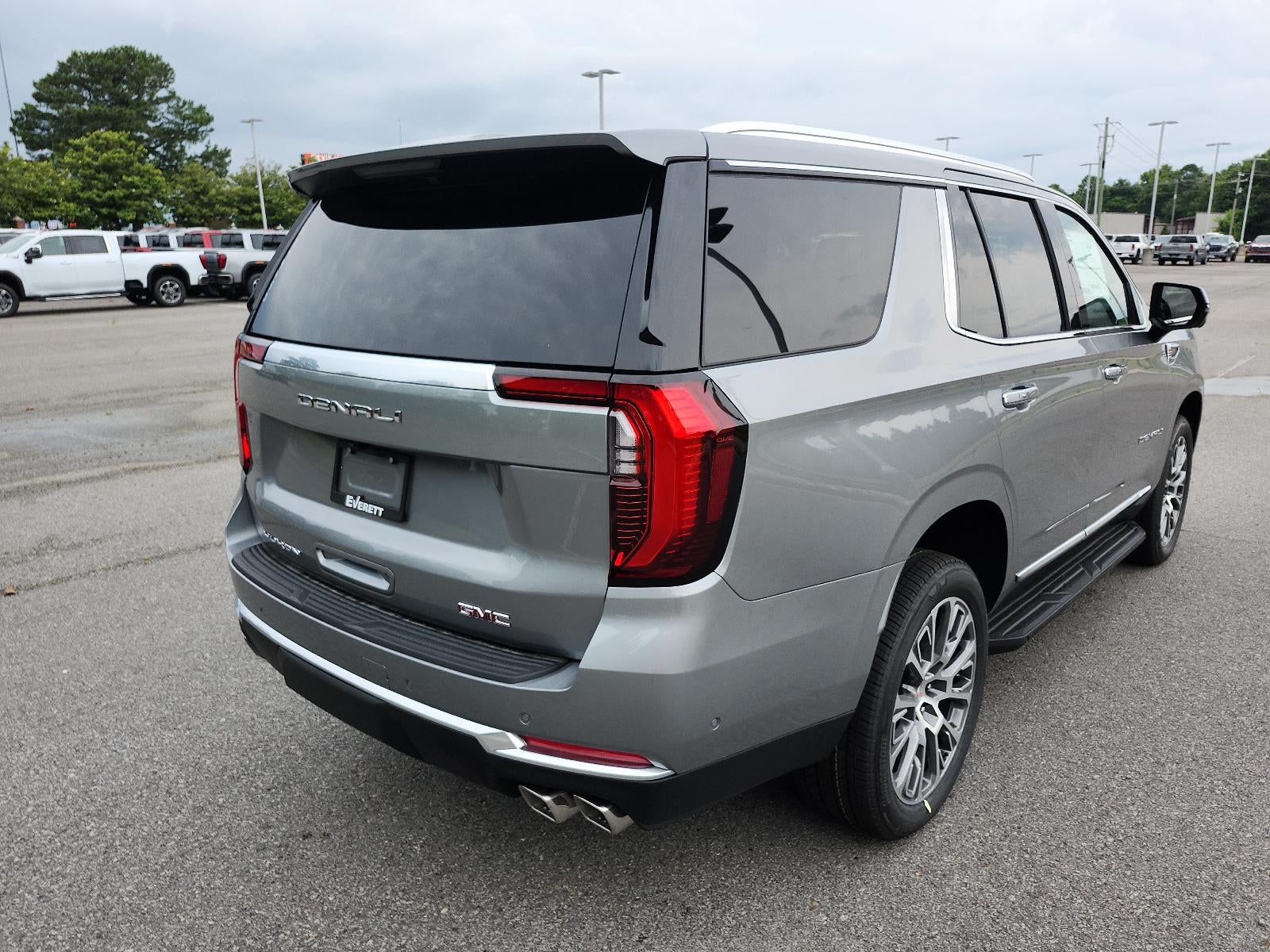 2026 GMC Yukon — rear three-quarter view