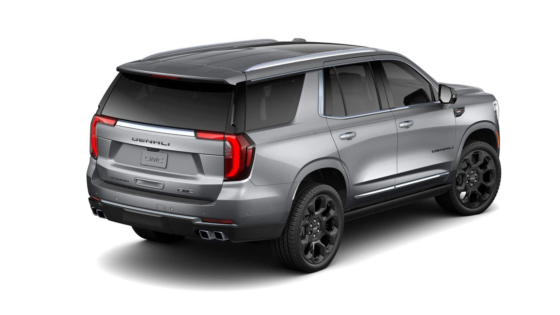 2026 GMC Yukon — rear three-quarter view