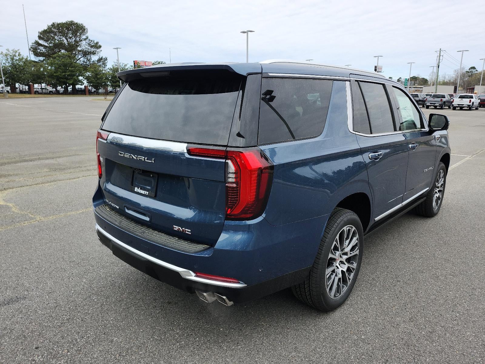 2026 GMC Yukon — rear three-quarter view