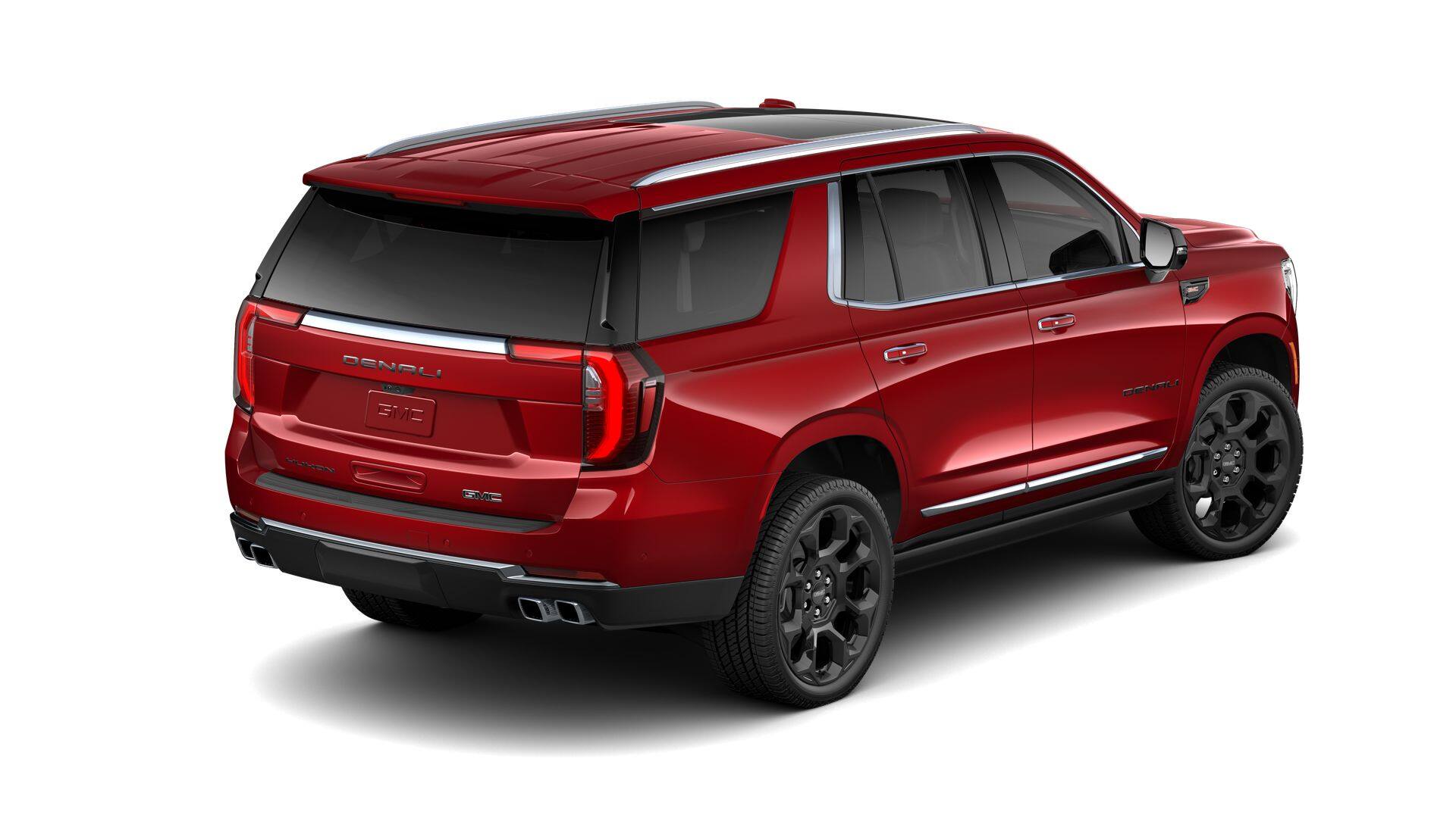 2026 GMC Yukon — rear three-quarter view