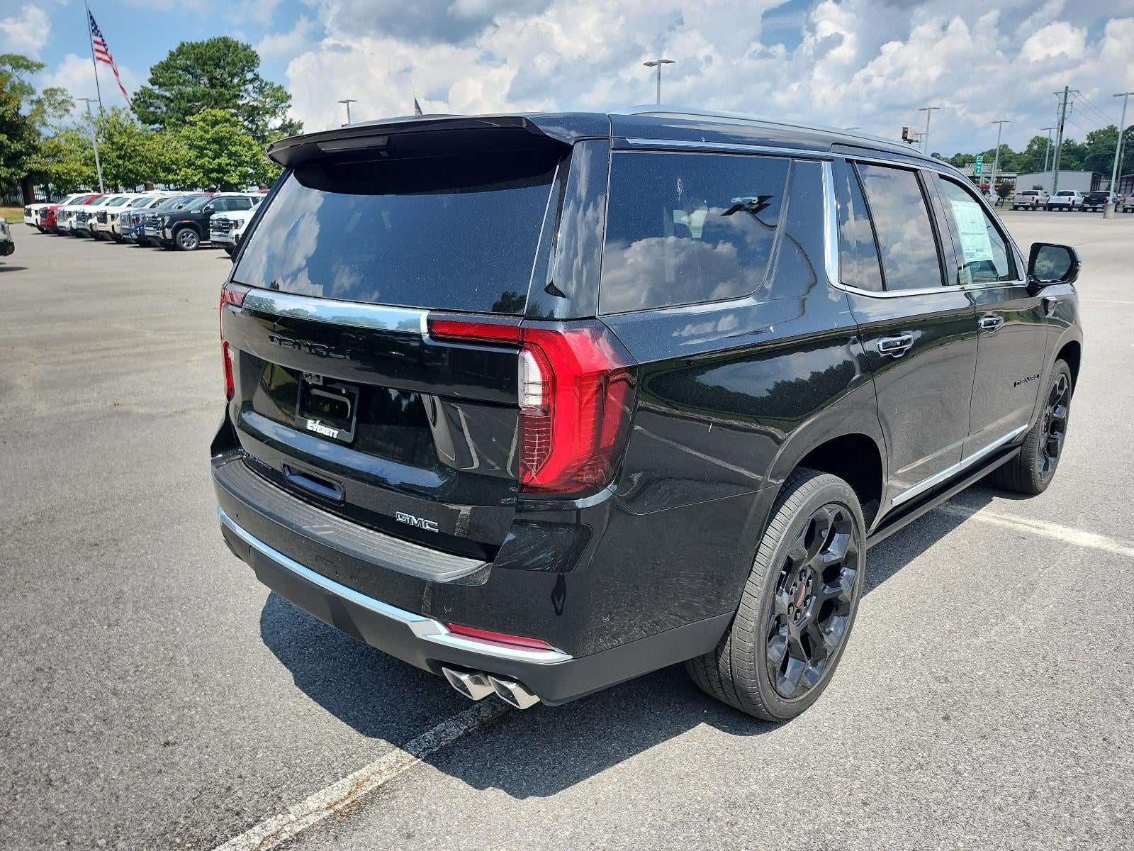 2026 GMC Yukon — rear three-quarter view