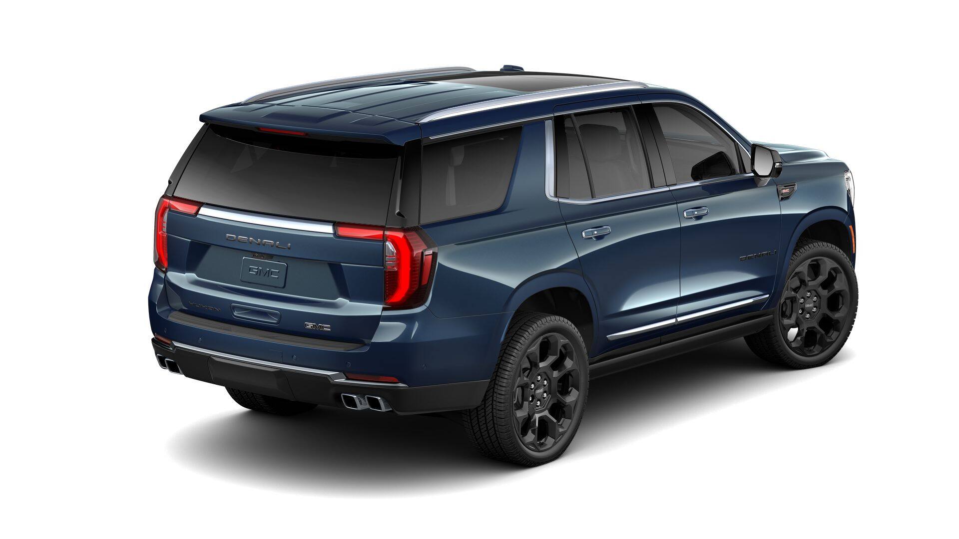 2026 GMC Yukon — rear three-quarter view