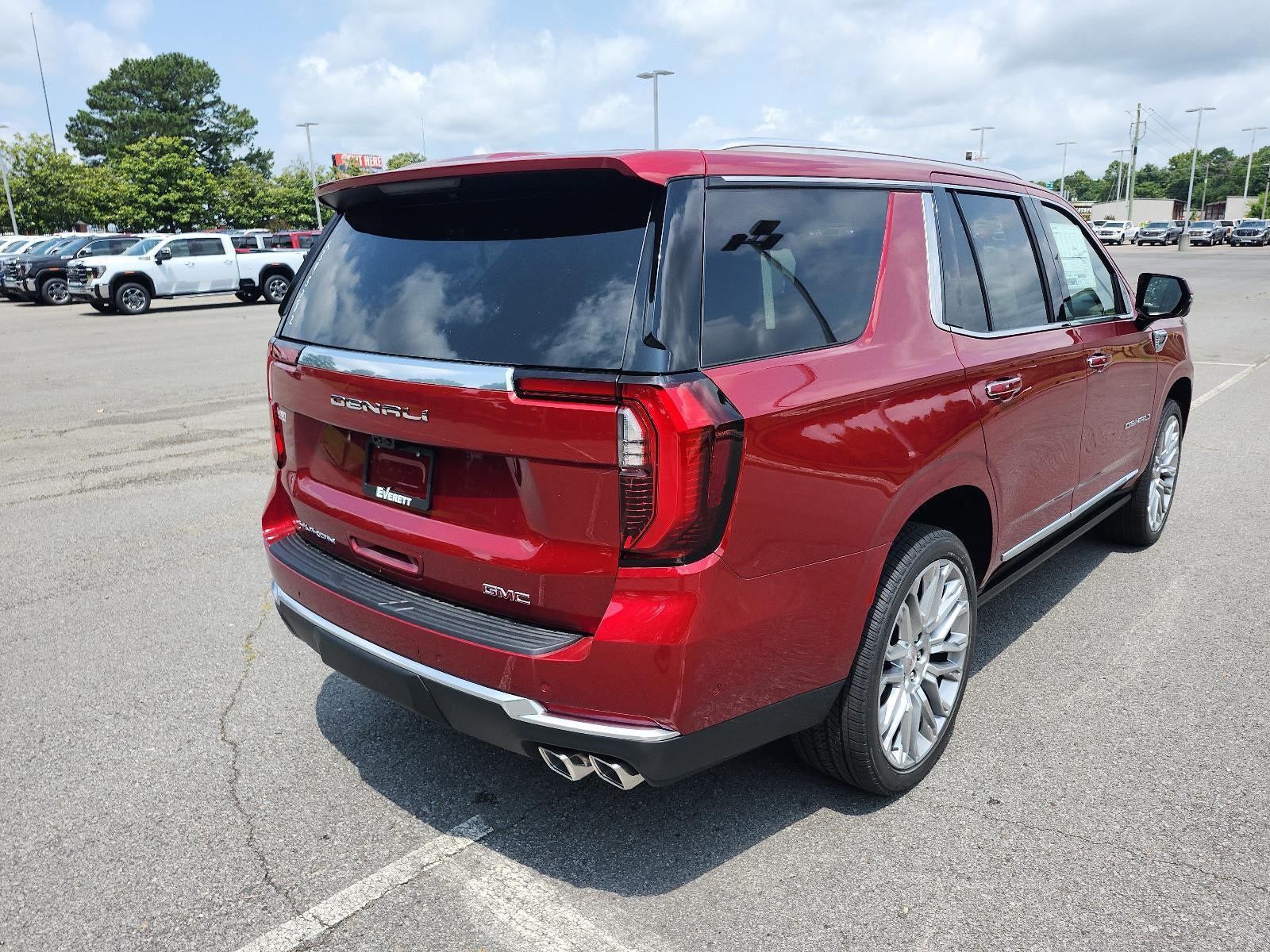 2026 GMC Yukon — rear three-quarter view