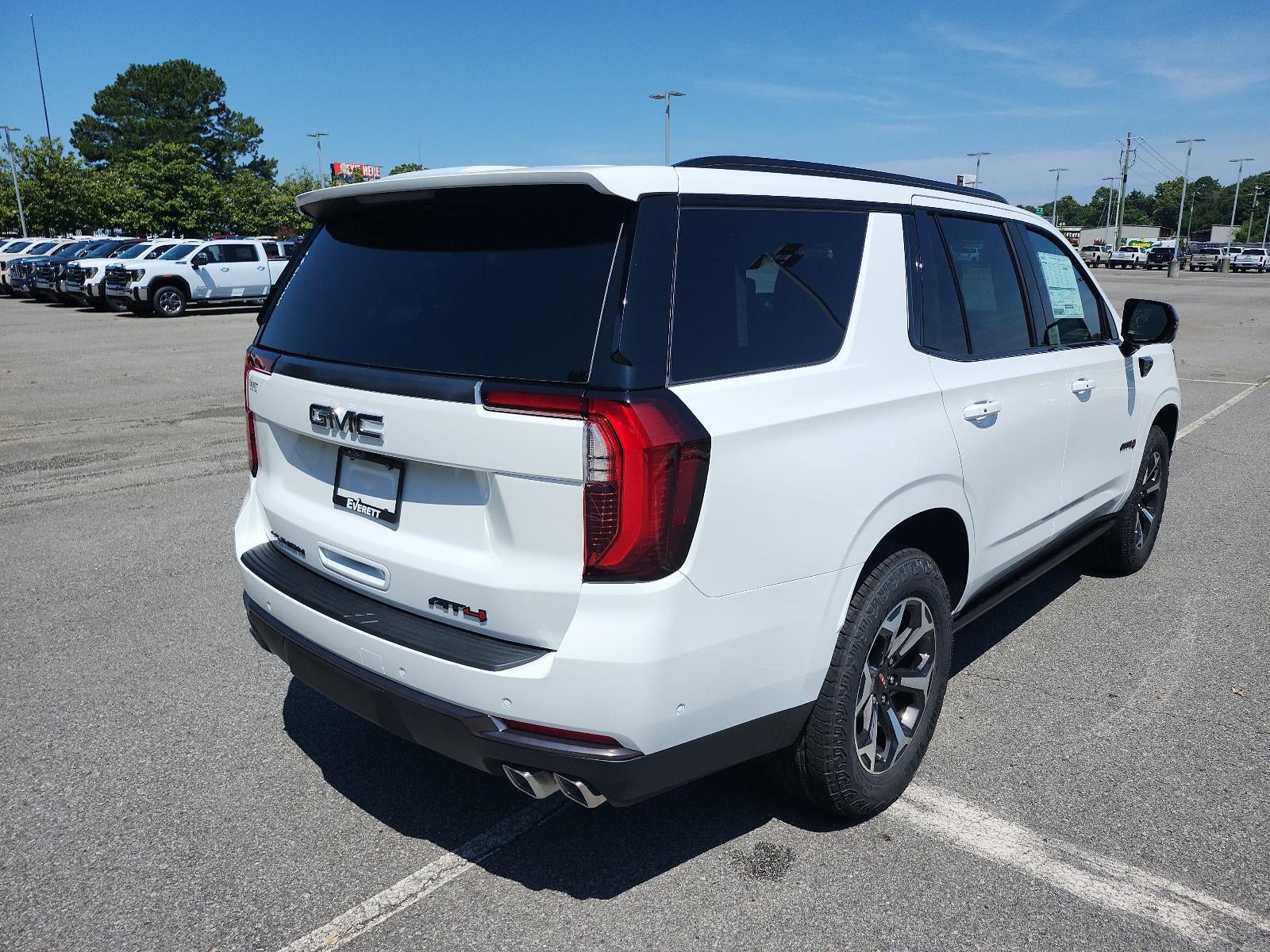 2026 GMC Yukon — rear three-quarter view