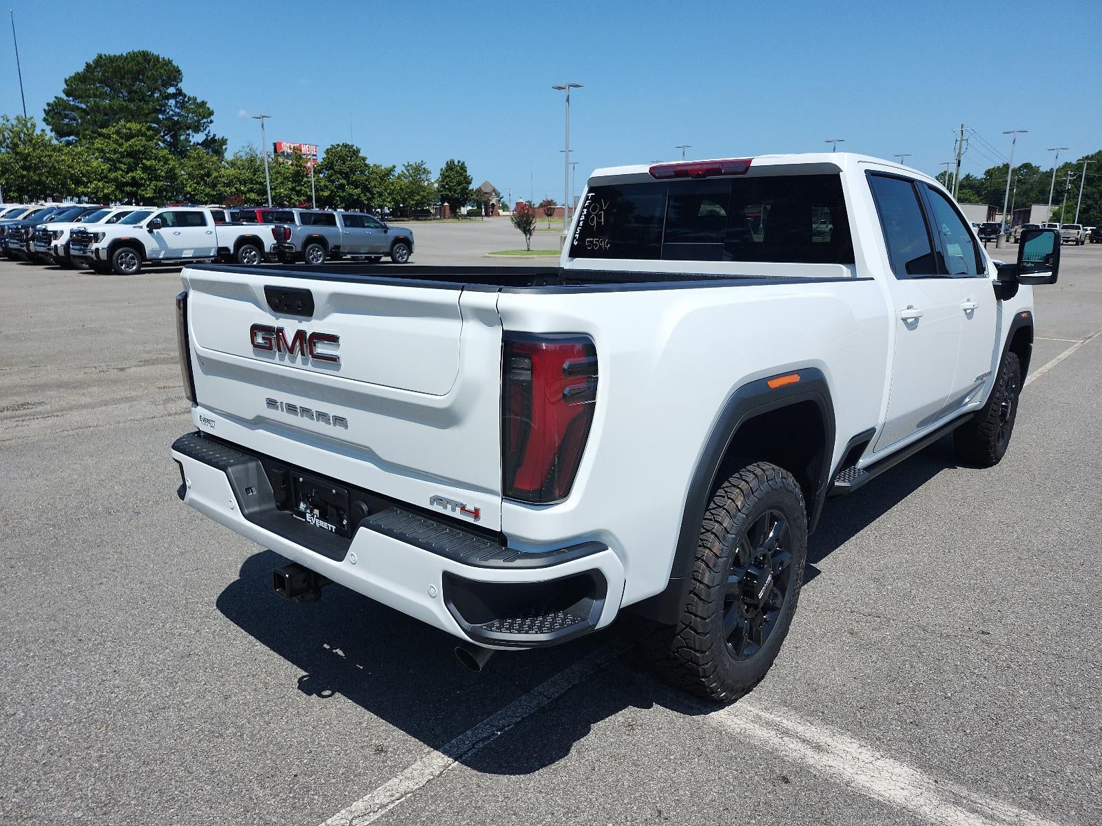 2026 GMC Sierra 2500 HD — rear three-quarter view