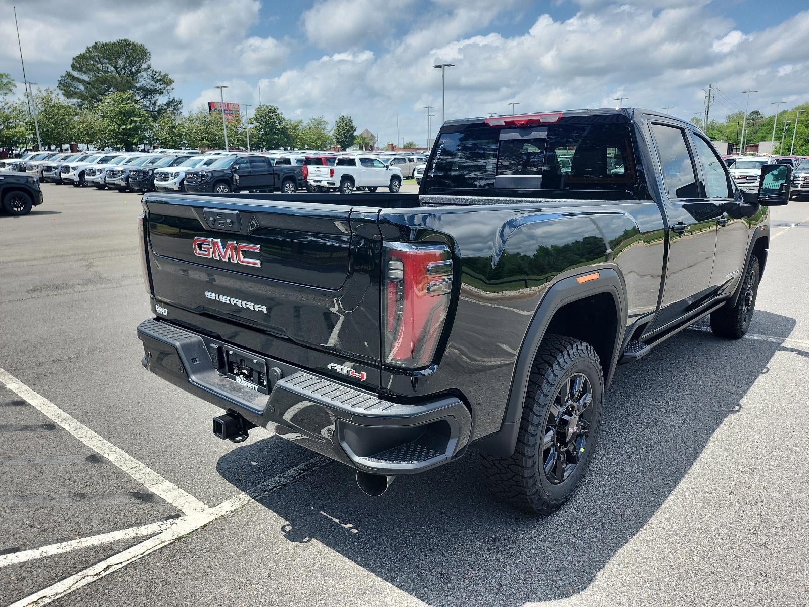 2026 GMC Sierra 2500 HD — rear three-quarter view