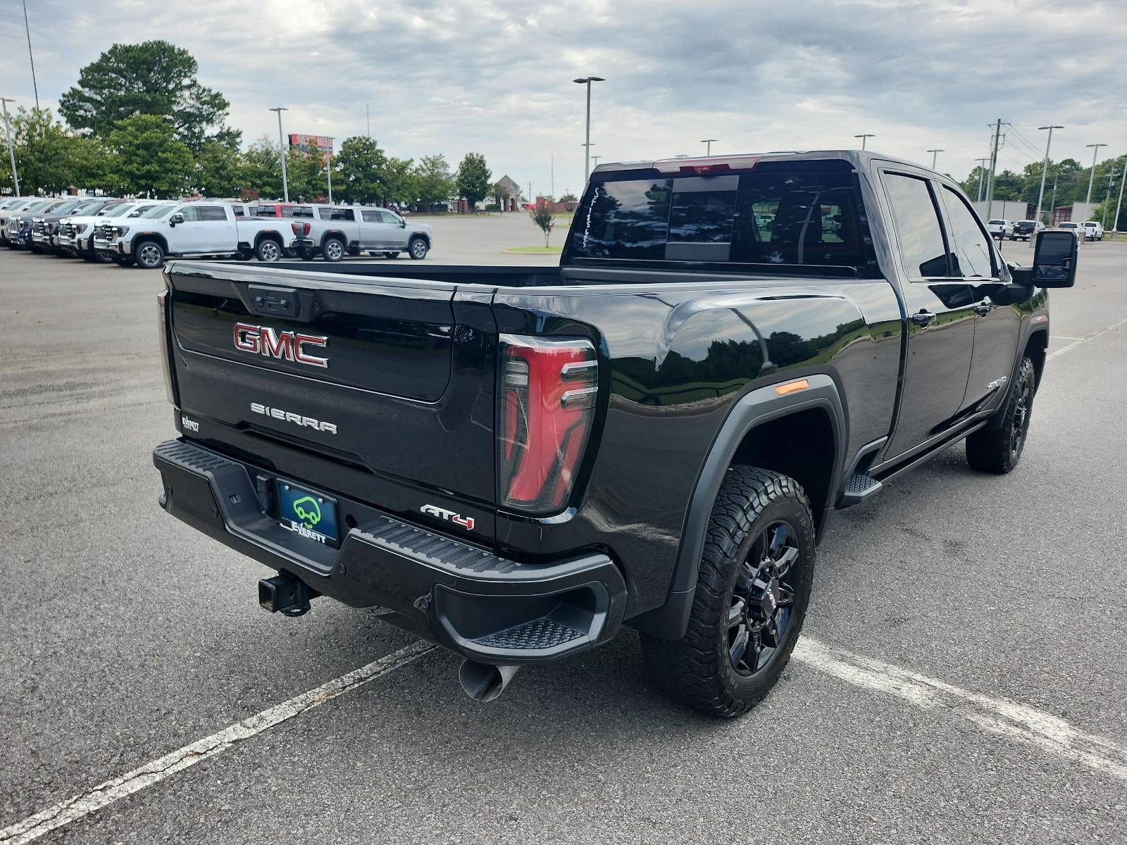 2025 GMC Sierra 2500 HD — rear three-quarter view