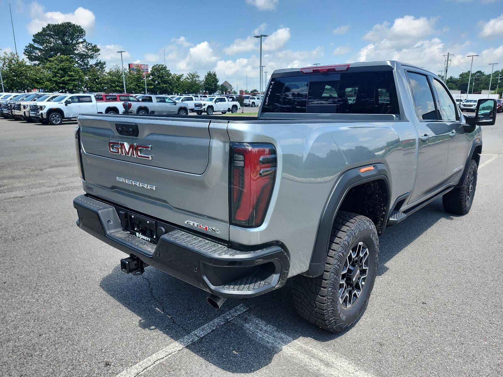 2026 GMC Sierra 2500 HD — rear three-quarter view