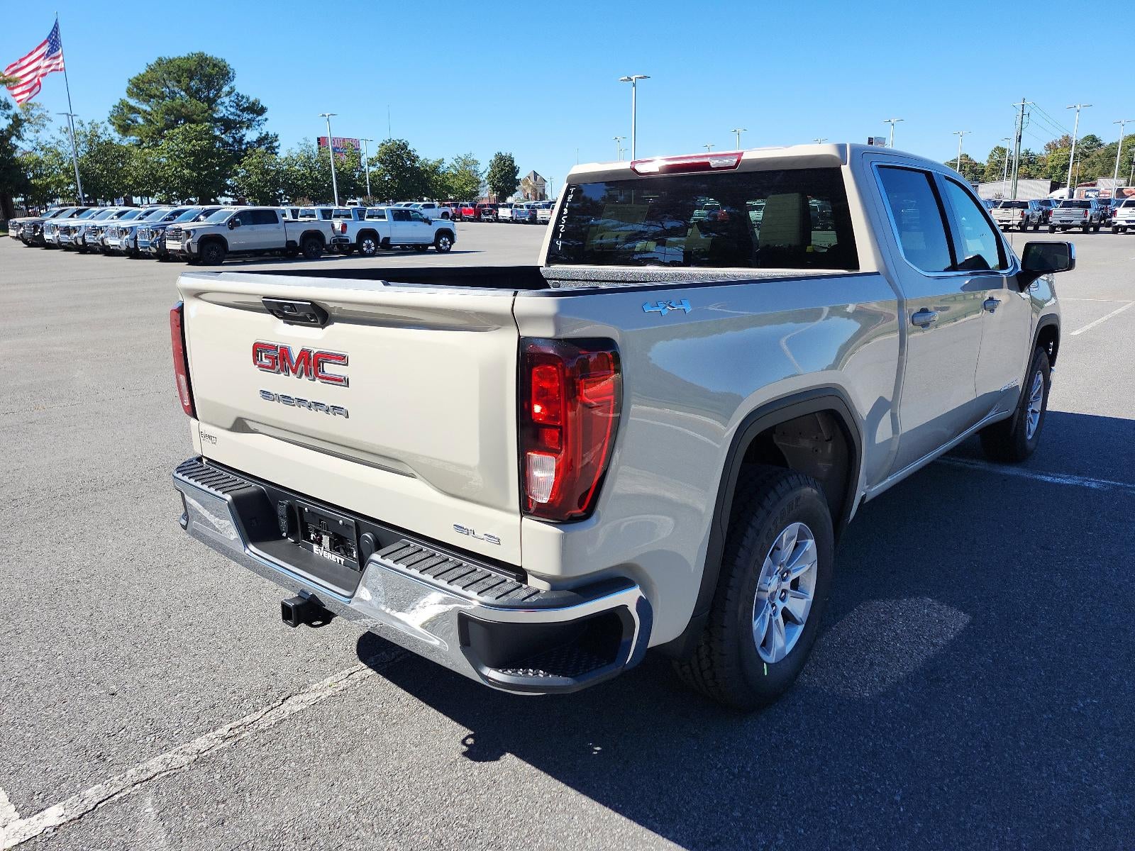 2026 GMC Sierra 1500 — rear three-quarter view