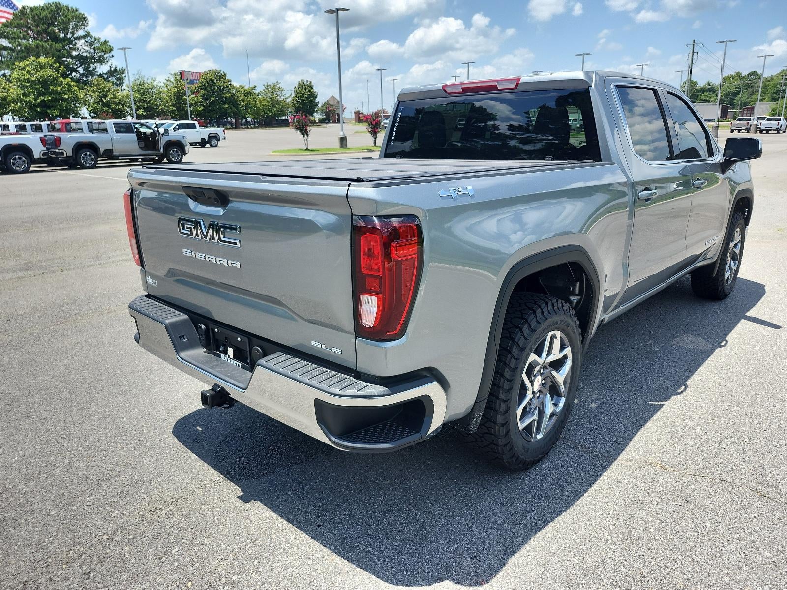 2026 GMC Sierra 1500 — rear three-quarter view
