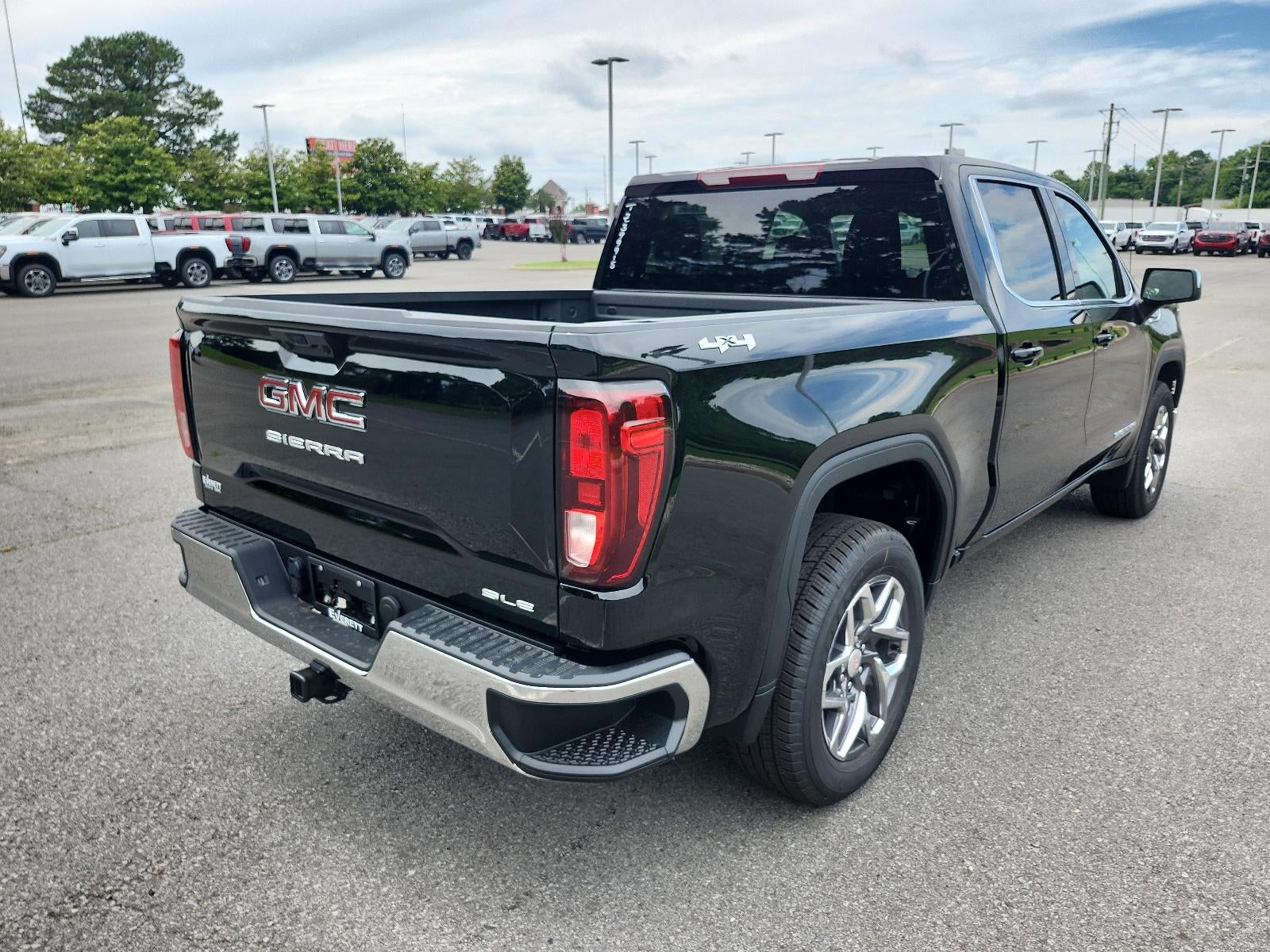 2026 GMC Sierra 1500 — rear three-quarter view