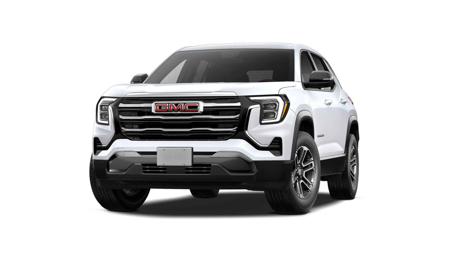2027 GMC Terrain FWD 4dr Elevation in Summit White — front three-quarter view