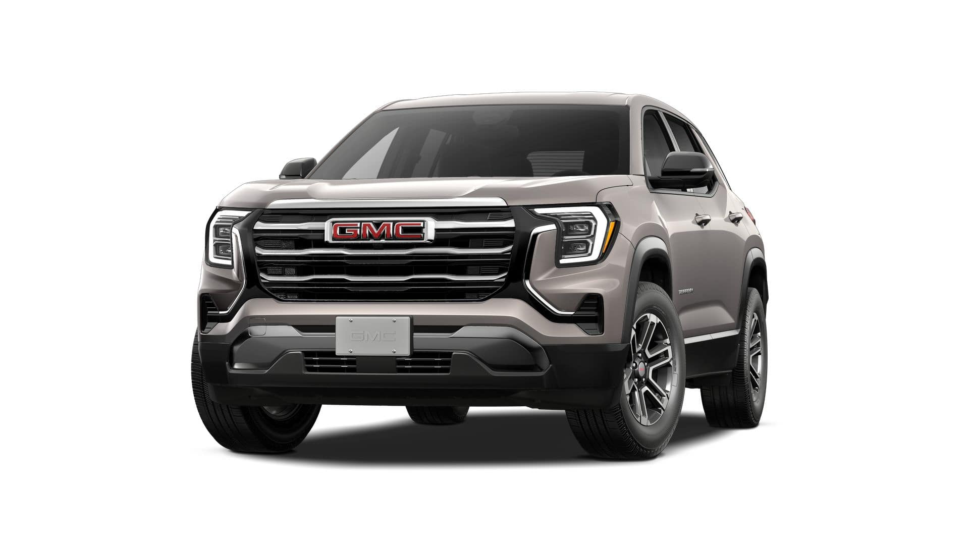 2027 GMC Terrain FWD 4dr Elevation in Riverstone Metallic — front three-quarter view