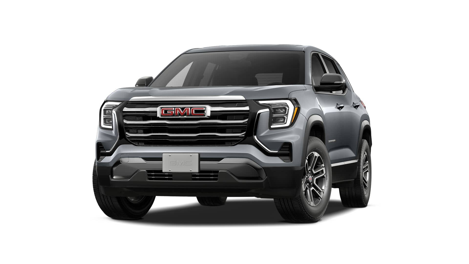 2027 GMC Terrain FWD 4dr Elevation in Sterling Metallic — front three-quarter view