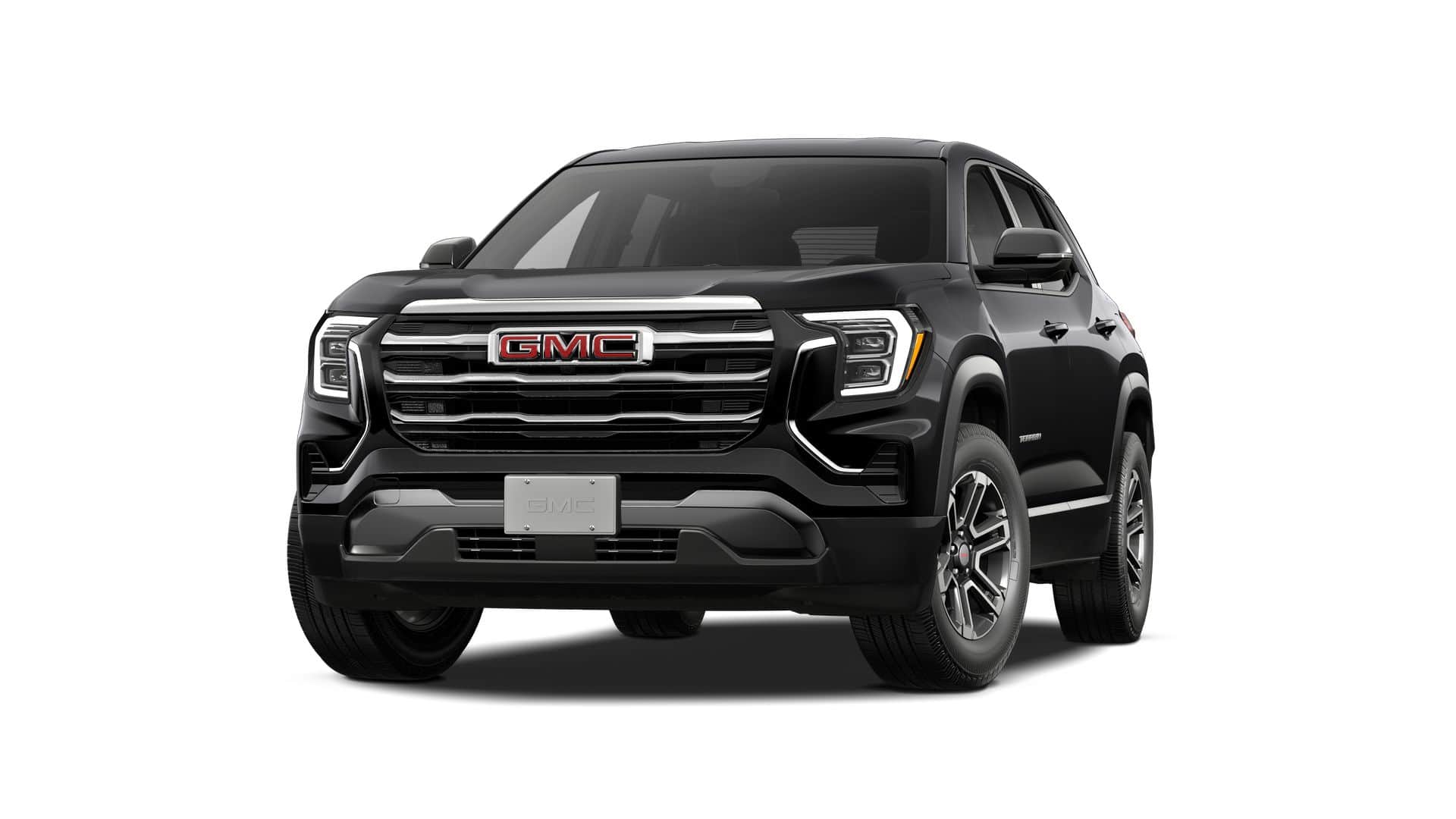2027 GMC Terrain FWD 4dr Elevation in Ebony Twilight Metallic — front three-quarter view
