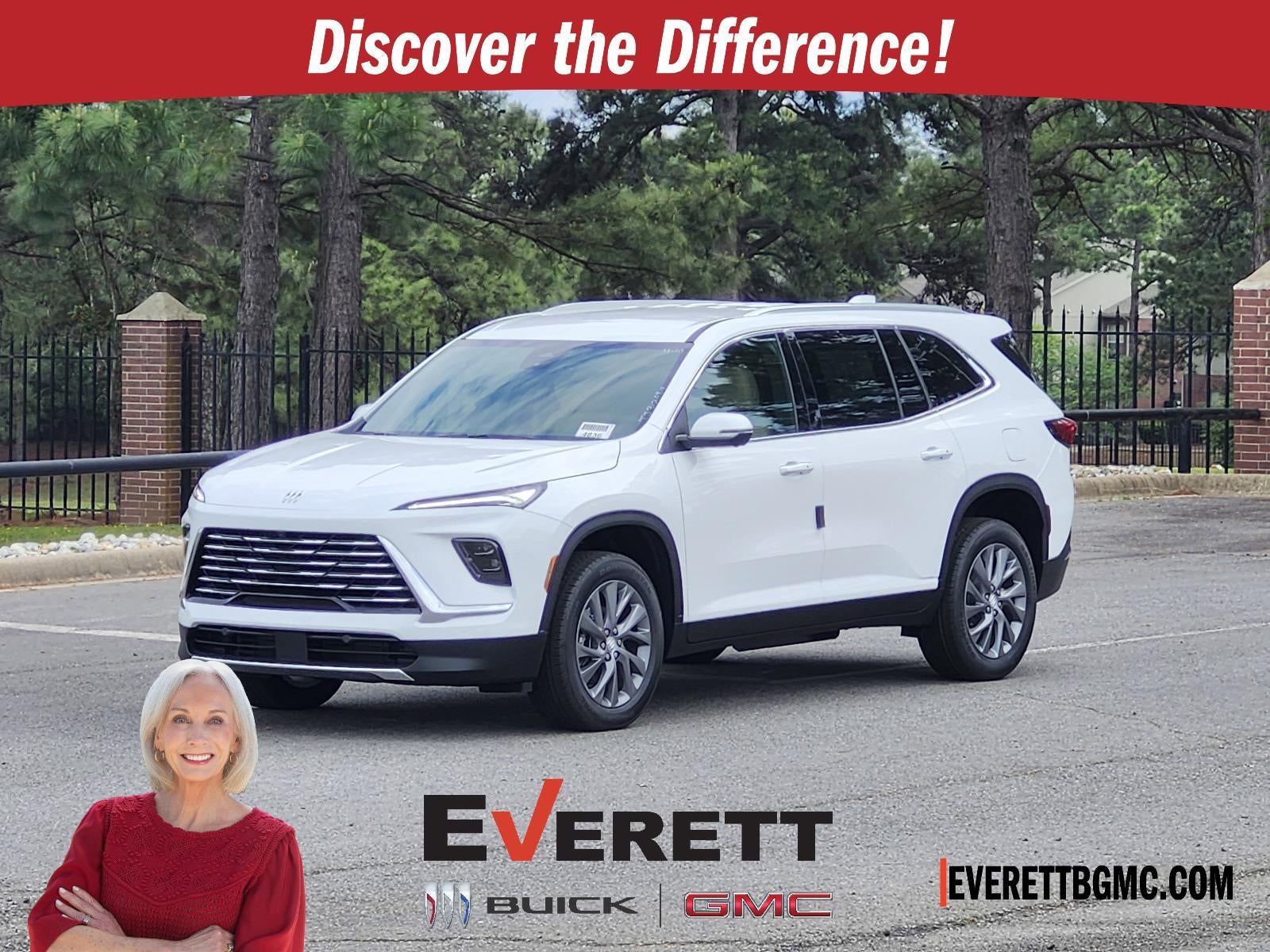 2026 Buick Enclave 4dr Preferred in Summit White — front three-quarter view