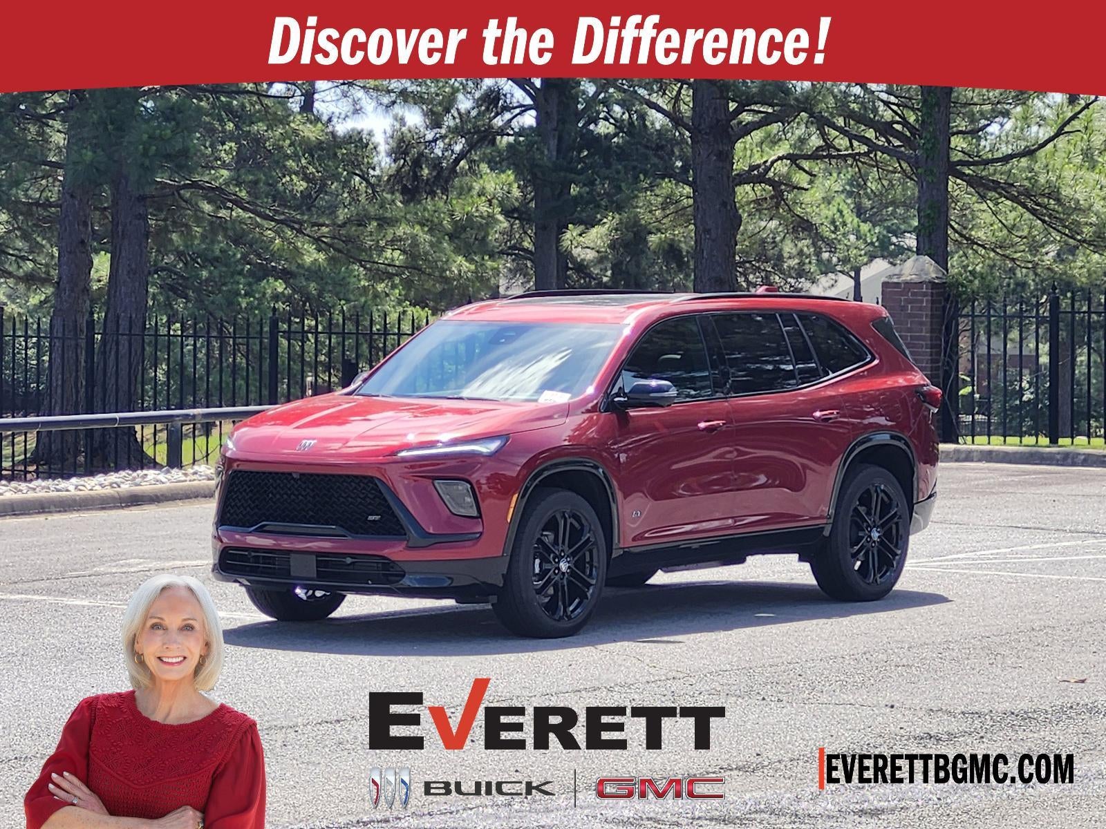 2026 Buick Enclave 4dr Sport Touring in Cherry Red Tintcoat — front three-quarter view