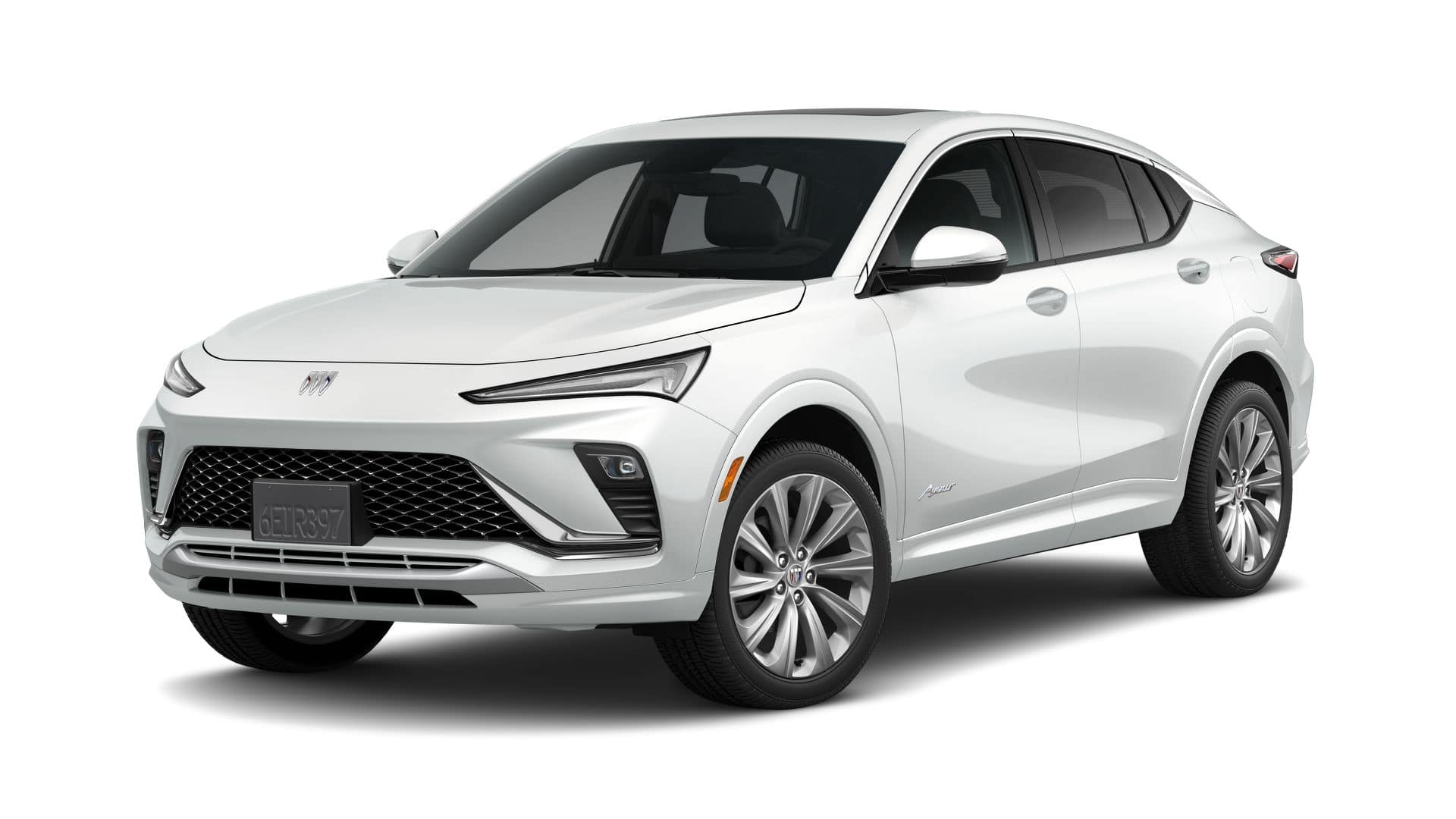 2026 Buick Envista FWD 4dr Avenir in White Frost Tricoat — front three-quarter view