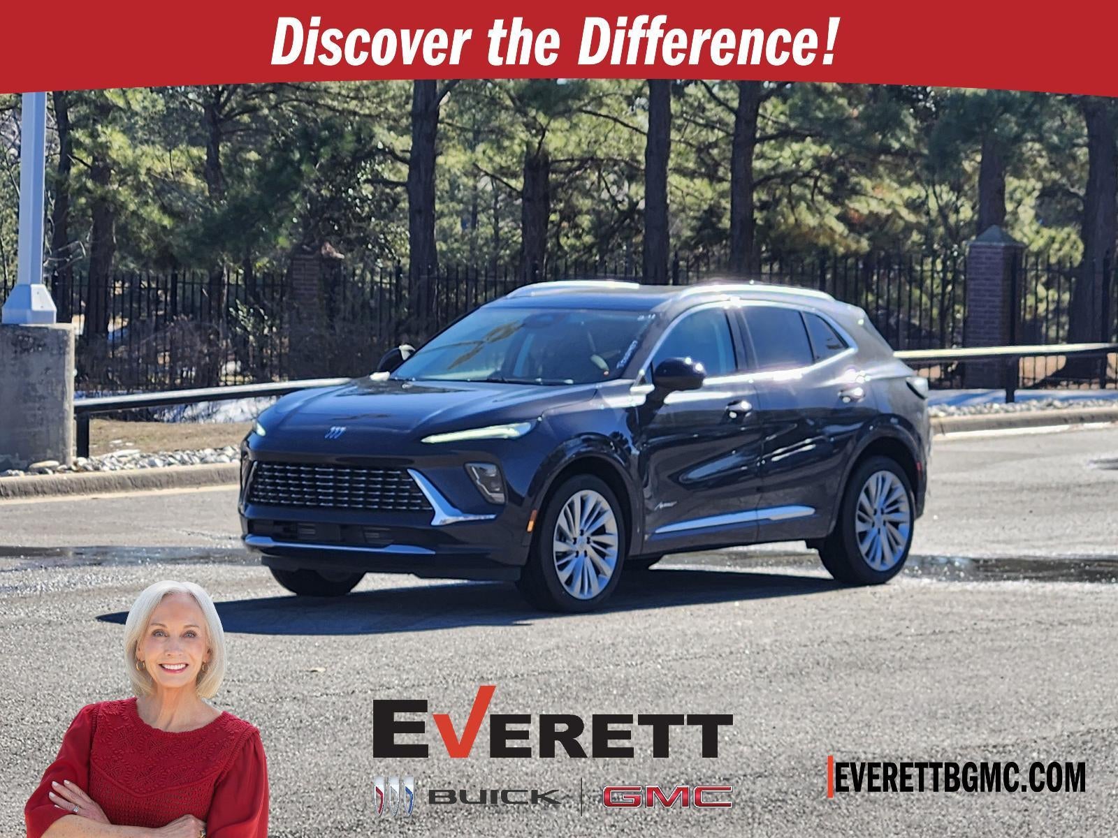 2026 Buick Envision AWD 4dr Avenir in Midnight Opal — front three-quarter view
