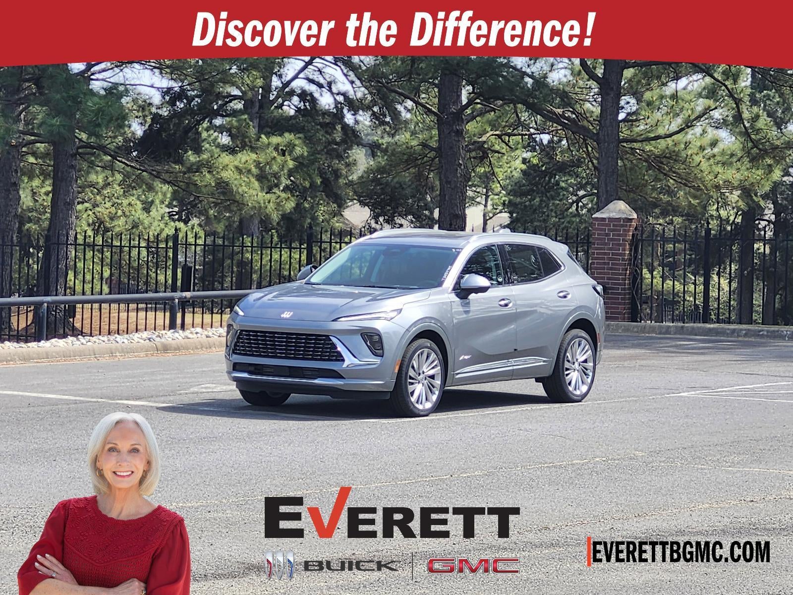 2026 Buick Envision AWD 4dr Avenir in Moonstone Gray Metallic — front three-quarter view