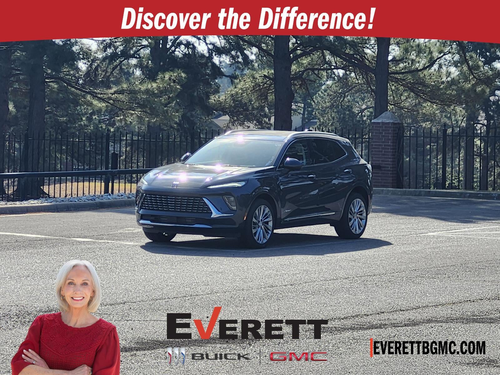 2026 Buick Envision AWD 4dr Avenir in Quartz Blue Metallic — front three-quarter view