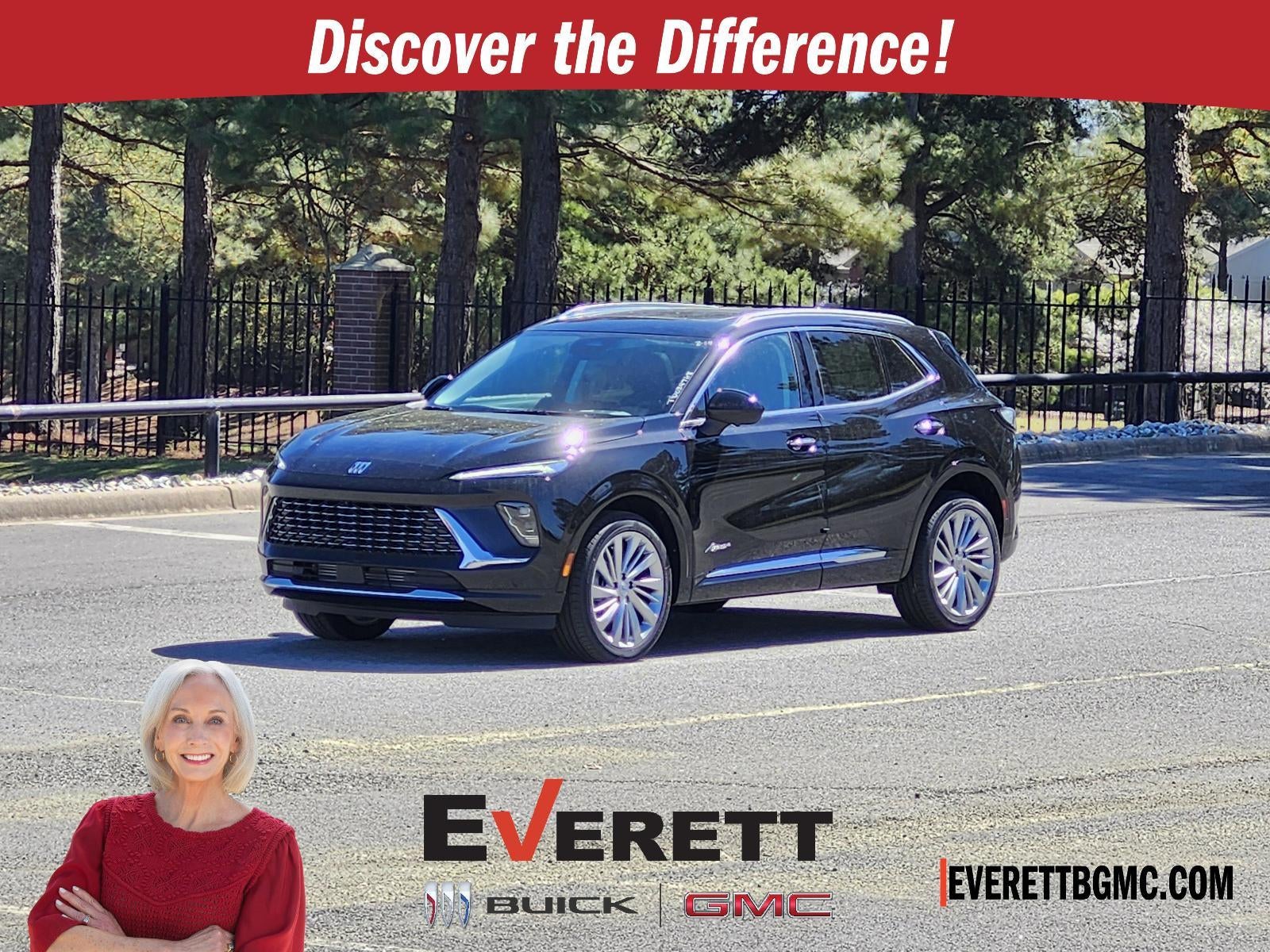 2026 Buick Envision AWD 4dr Avenir in Ebony Twilight Metallic — front three-quarter view